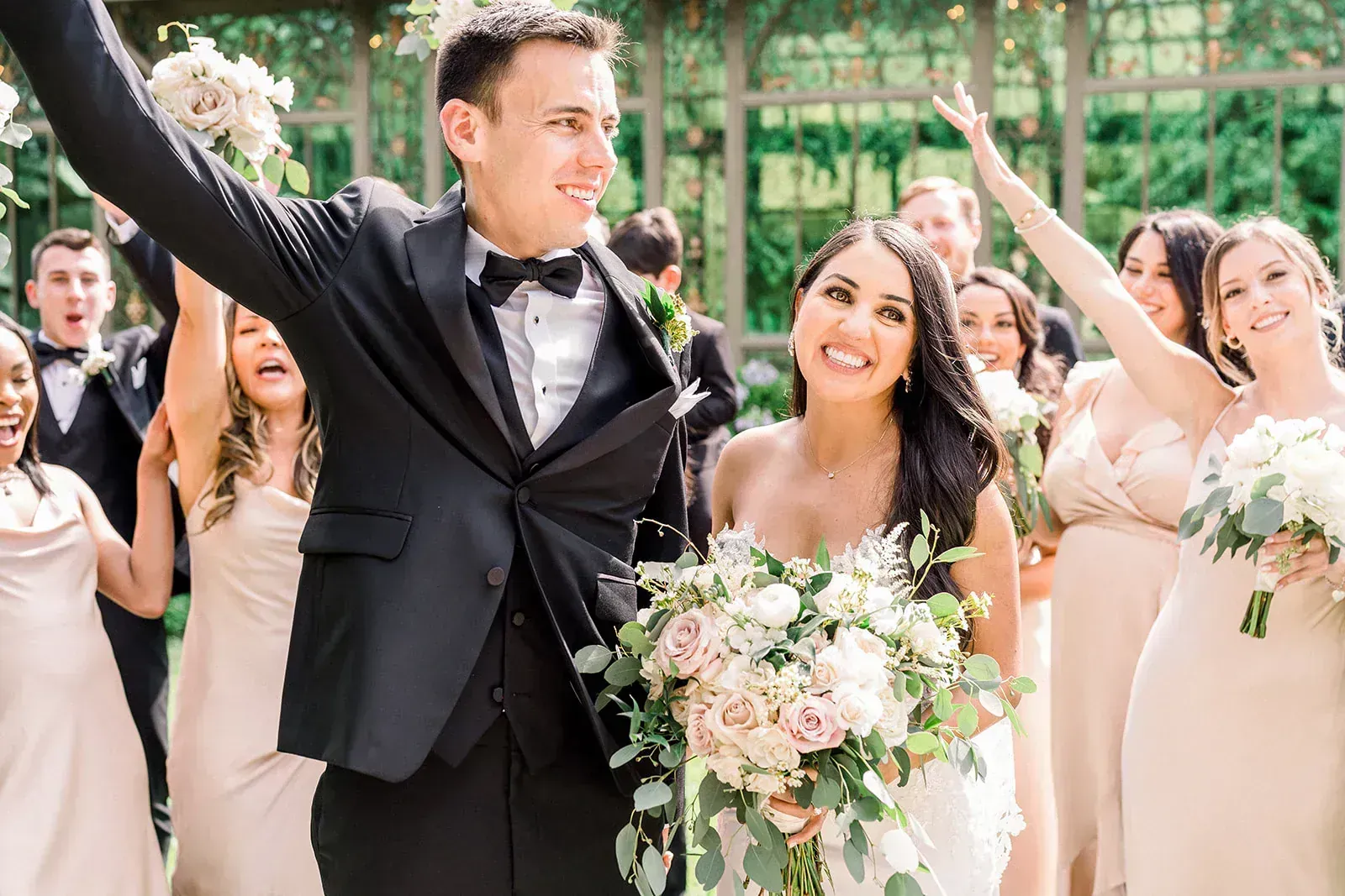 Wedding ceremony celebration by Krystal Eve Weddings